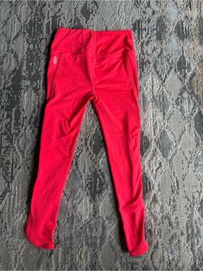 FP Movement by Free People Hot Pink High-Waist Leggings